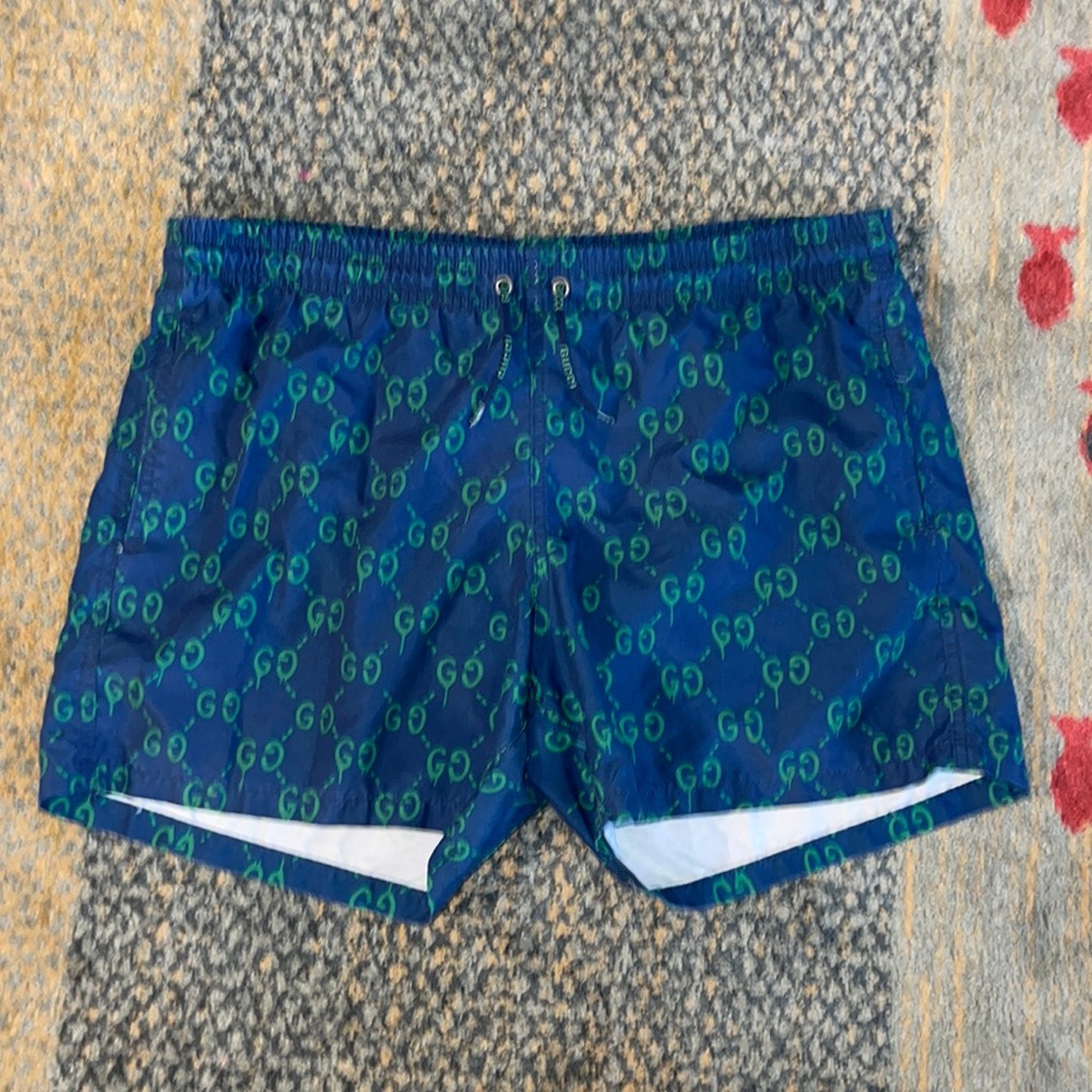 Gucci Mens Swim Shorts XL/ Excellent Condition/ Authentic